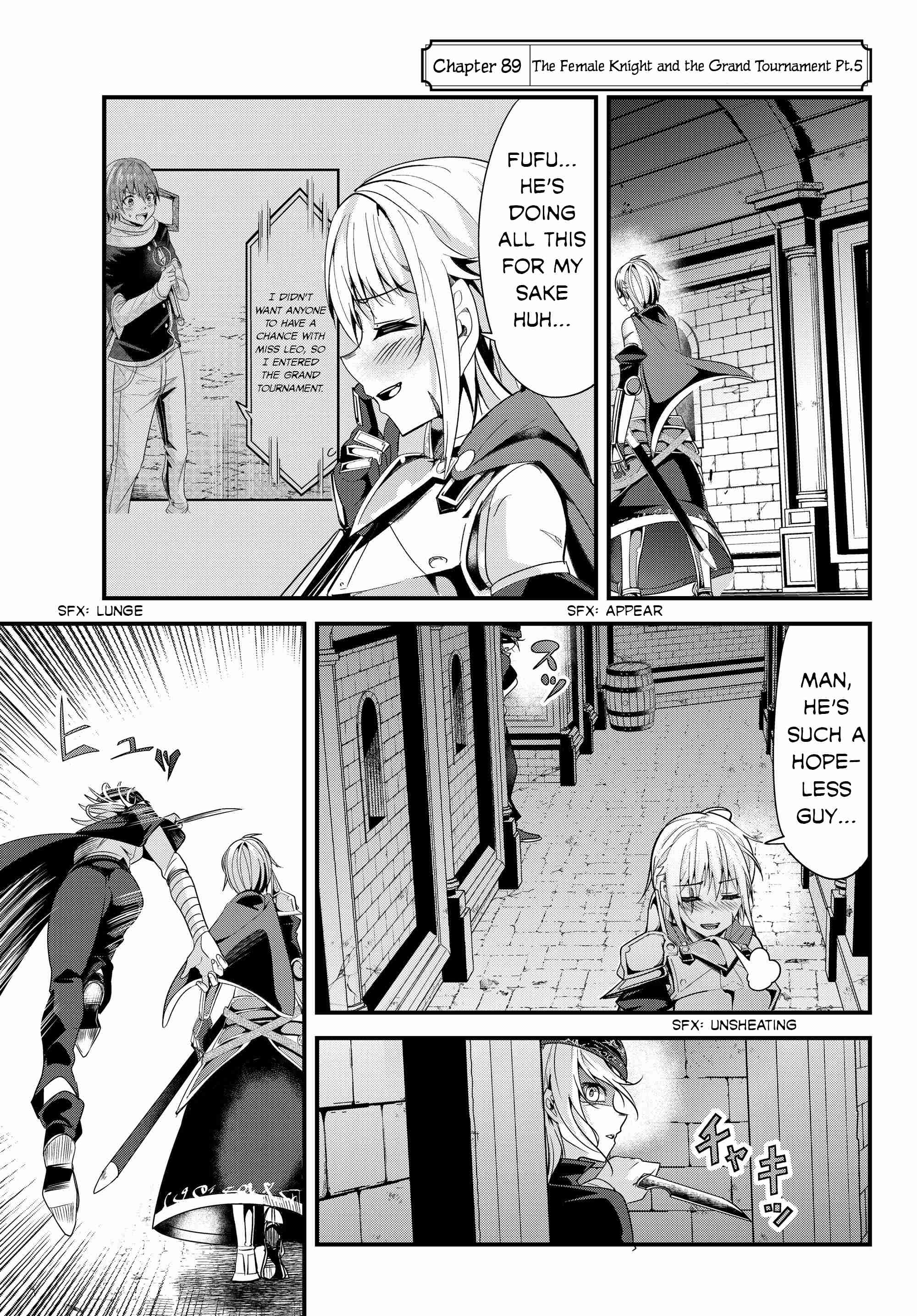 A Story About Treating a Female Knight Who Has Never Been Treated as a Woman, as a Woman Ch.89