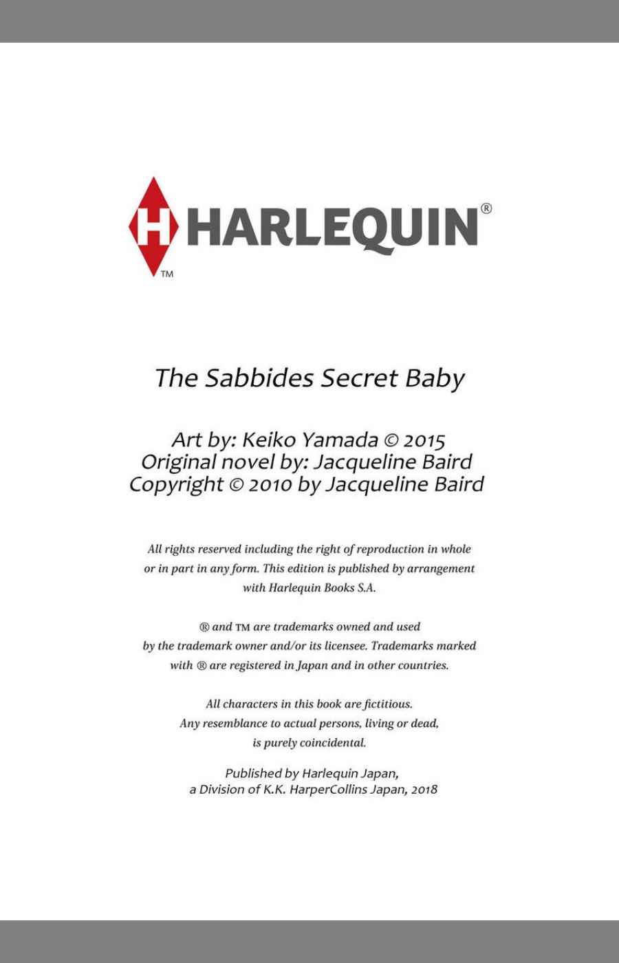 The Sabbides Secret Baby Ch.1