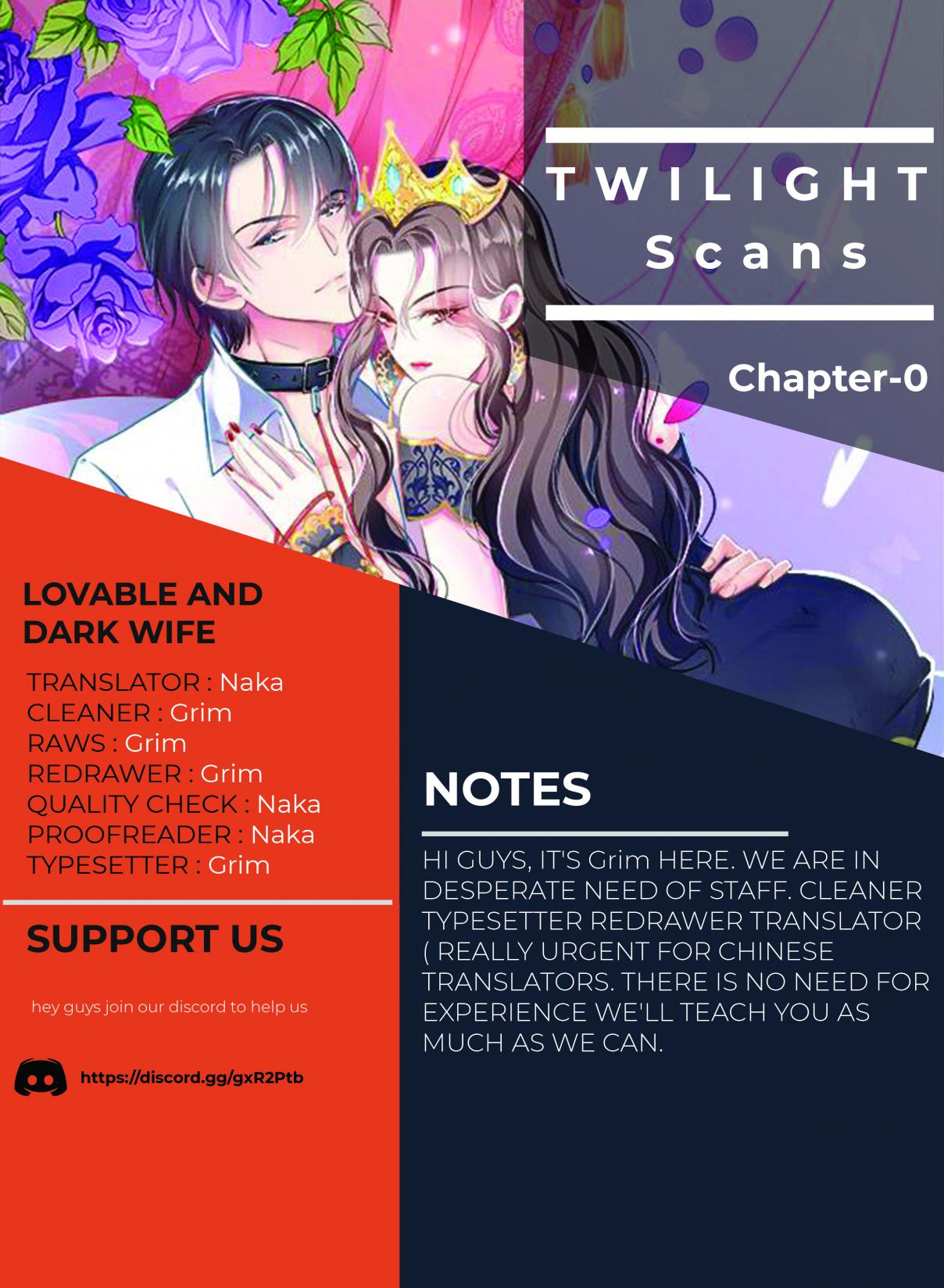 LOVABLE AND DARK WIFE Ch. 0