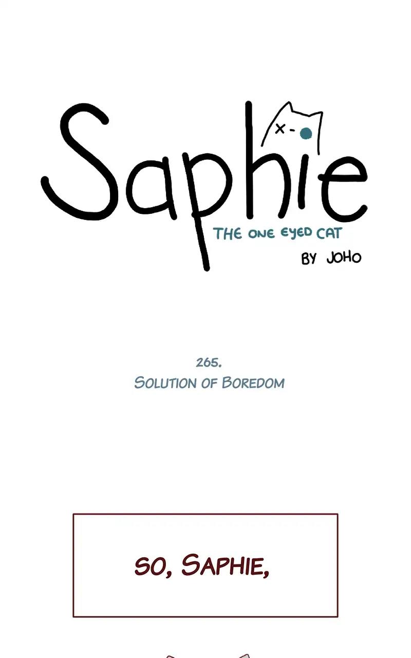 Saphie: The One-Eyed Cat Chapter 265:
