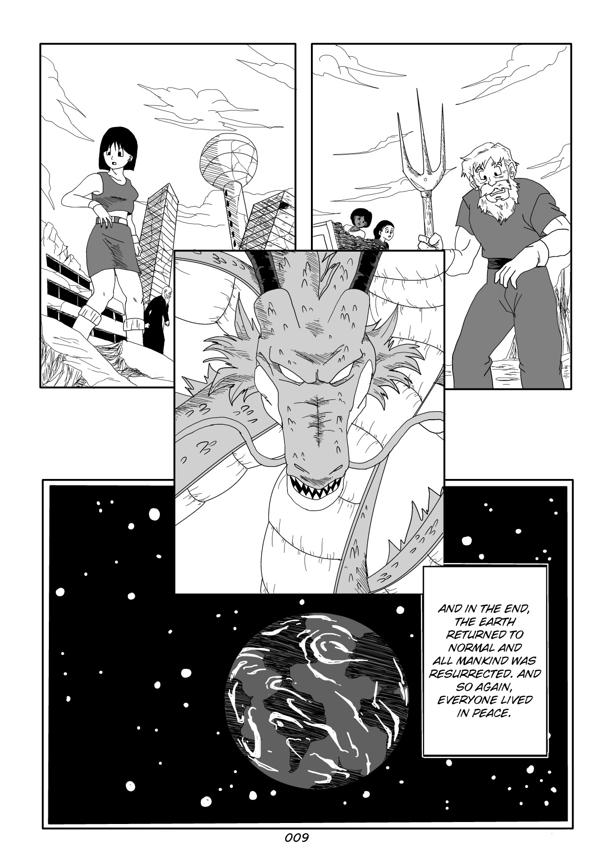 Dragon Ball AF Daitai no Mirai Vol. 1 Ch. 1