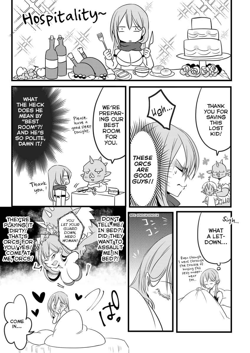 The Female Hero and the Shota Orc Ch. 3