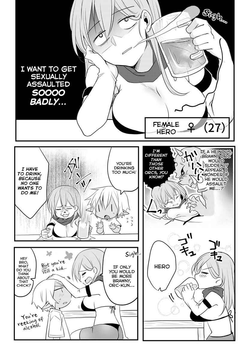 The Female Hero and the Shota Orc Ch. 7