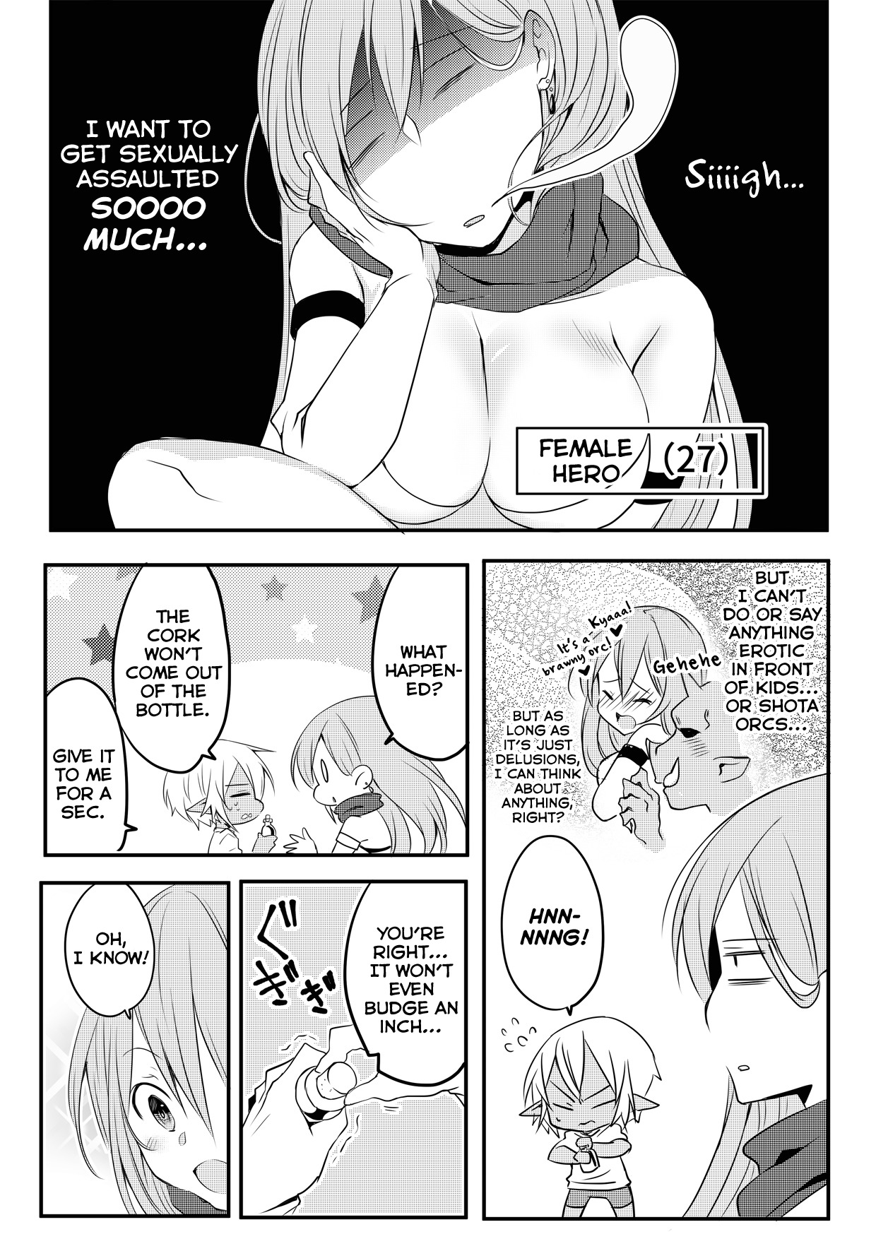 The Female Hero and the Shota Orc ch.21
