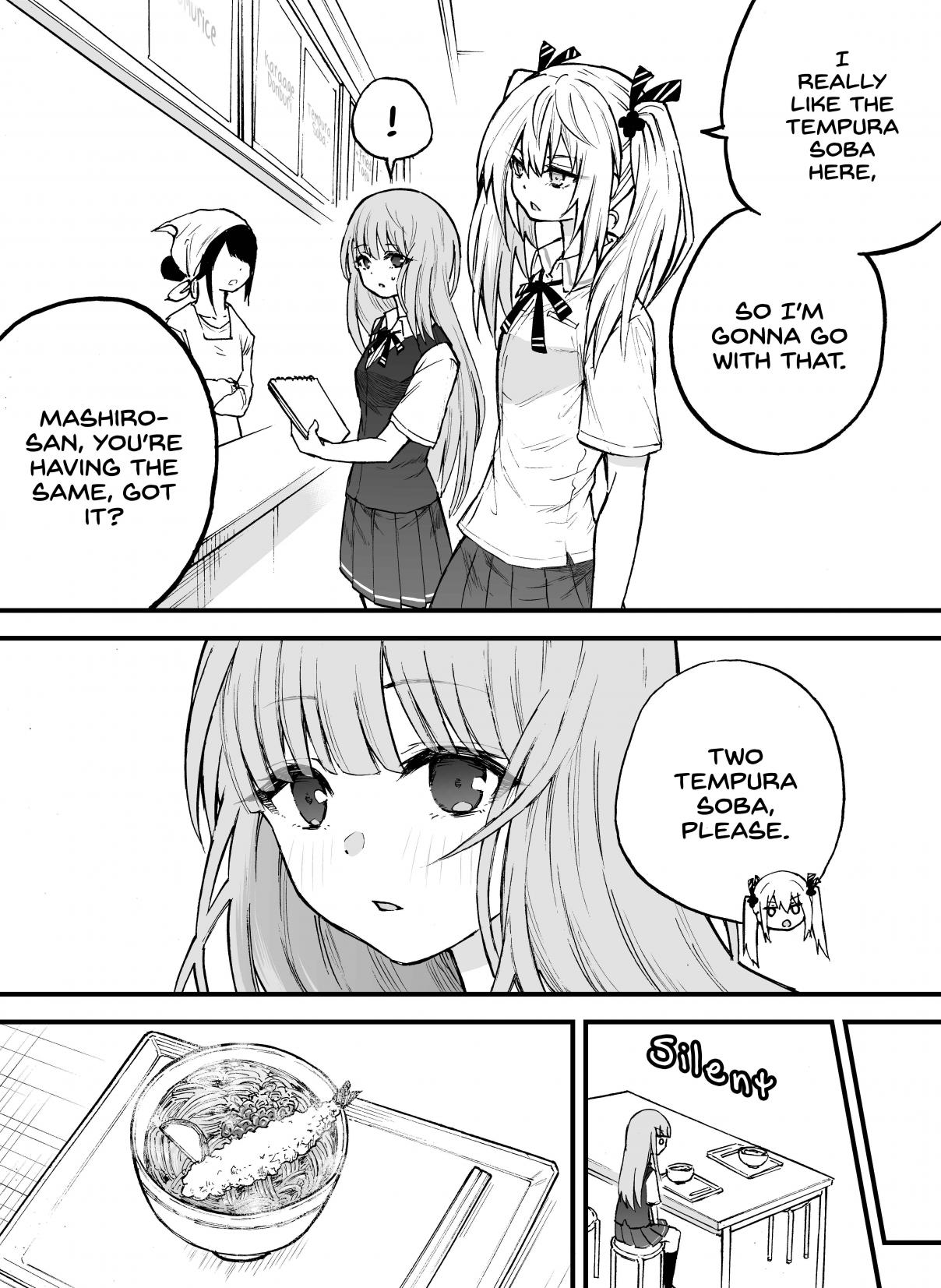 The Mute Girl and Her New Friend (Webcomic) Ch. 3 Cafeteria