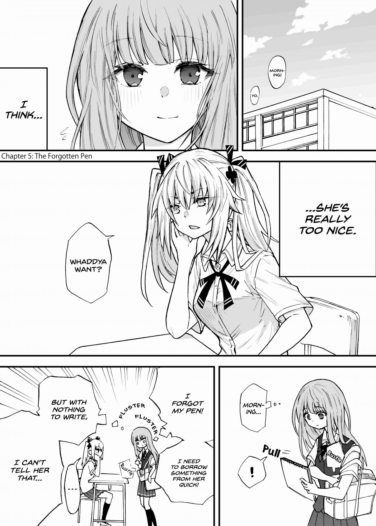The Mute Girl and Her New Friend (Webcomic) Ch. 5 The Forgotten Pen