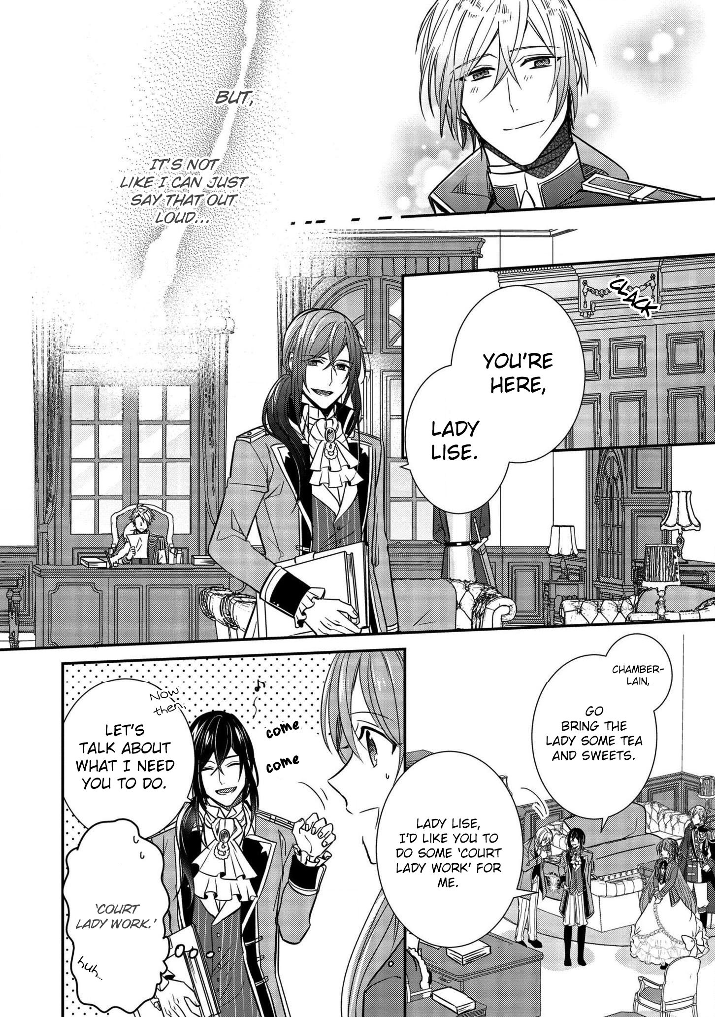 The Emperor Hopes for the Court Lady as His Bride ch.4