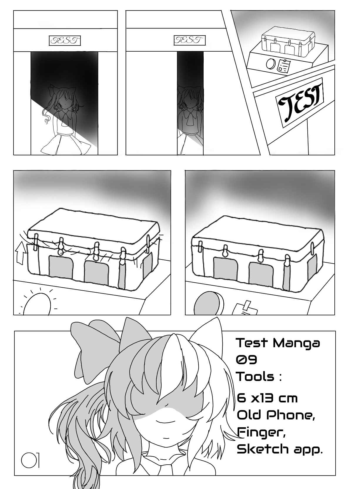Official Test Manga Vol. 9 Ch. 99 Phone Upload Test