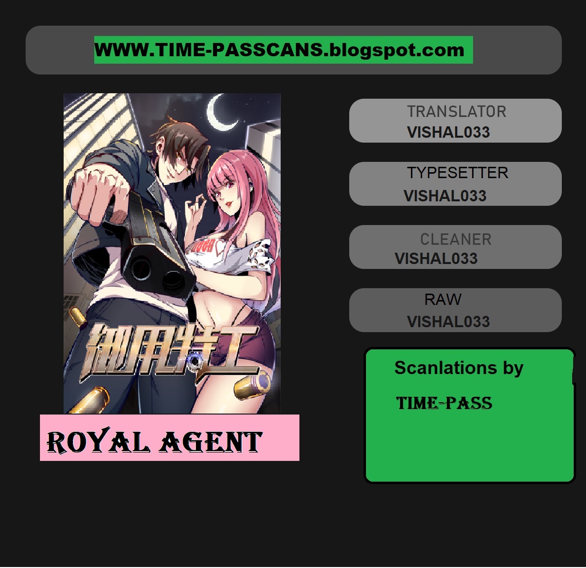 Royal Agent Ch. 8 Do not insult!!
