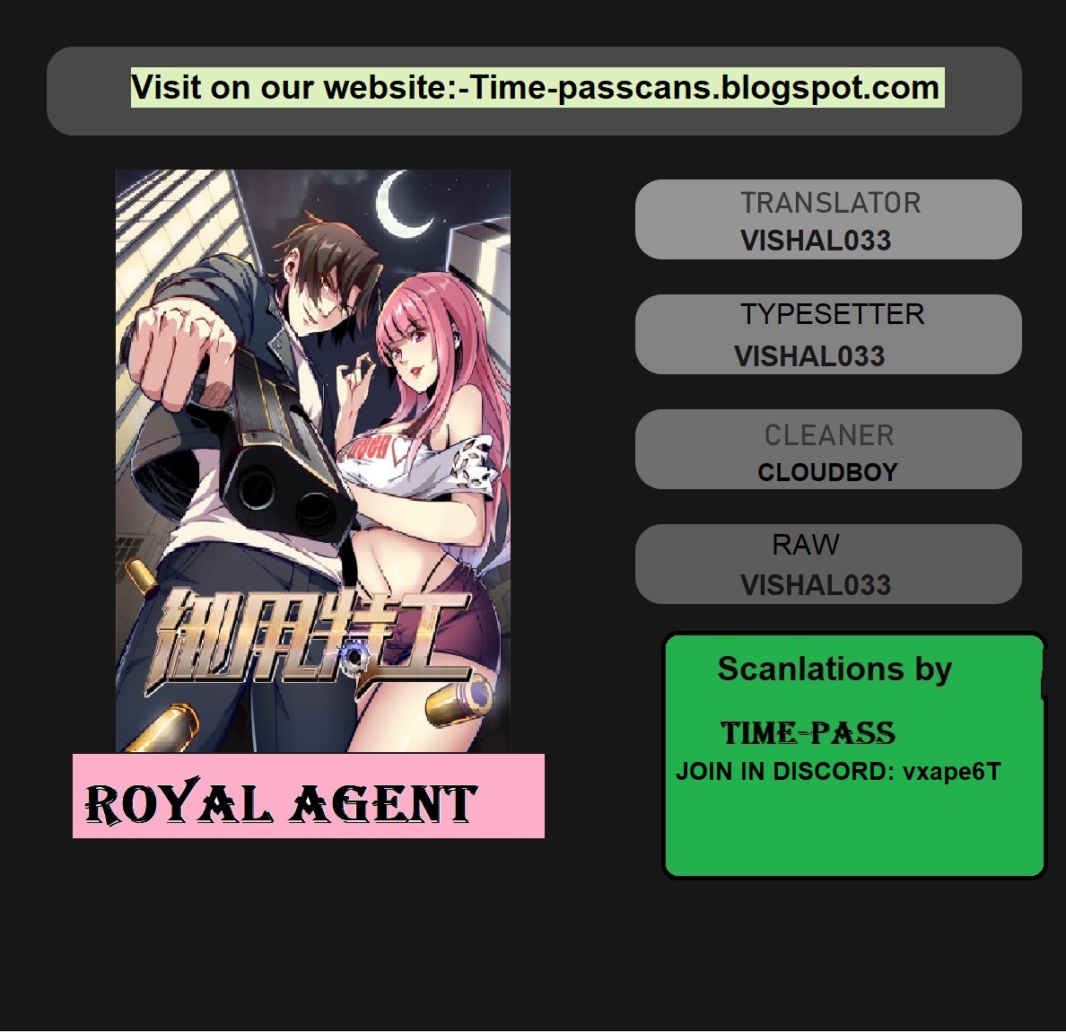 Royal Agent Ch. 12 Escort