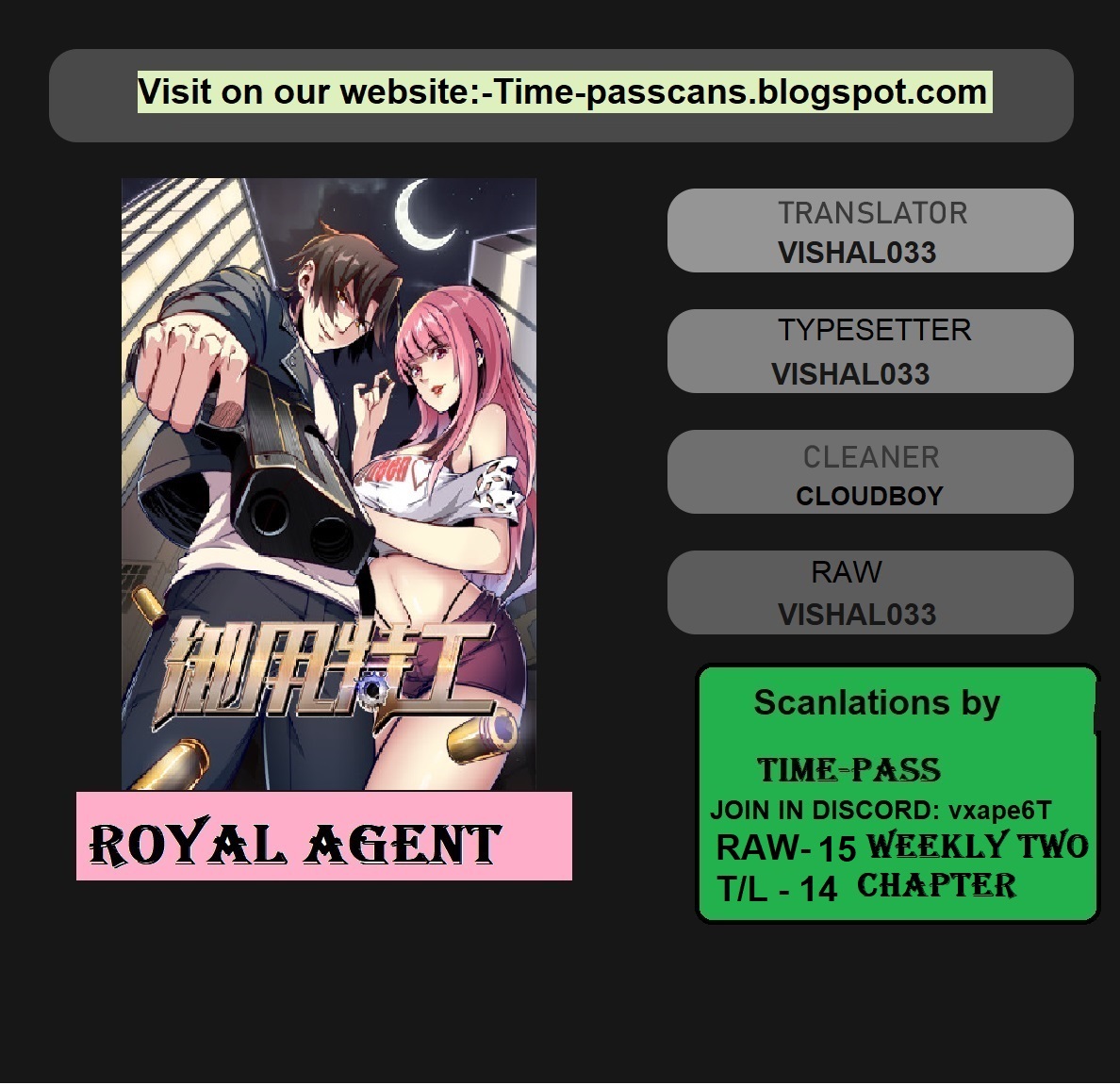 Royal Agent Ch. 14