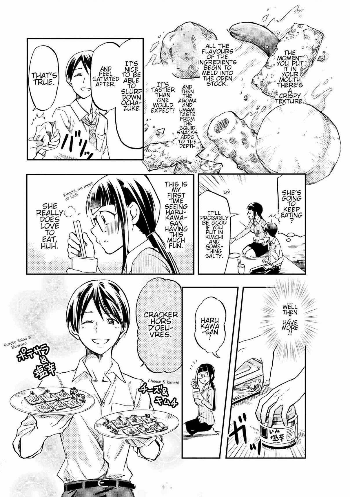 Harukawa san is Hungry Today Too. Vol. 1 Ch. 4 All You Can Eat At The Flower Viewing Party