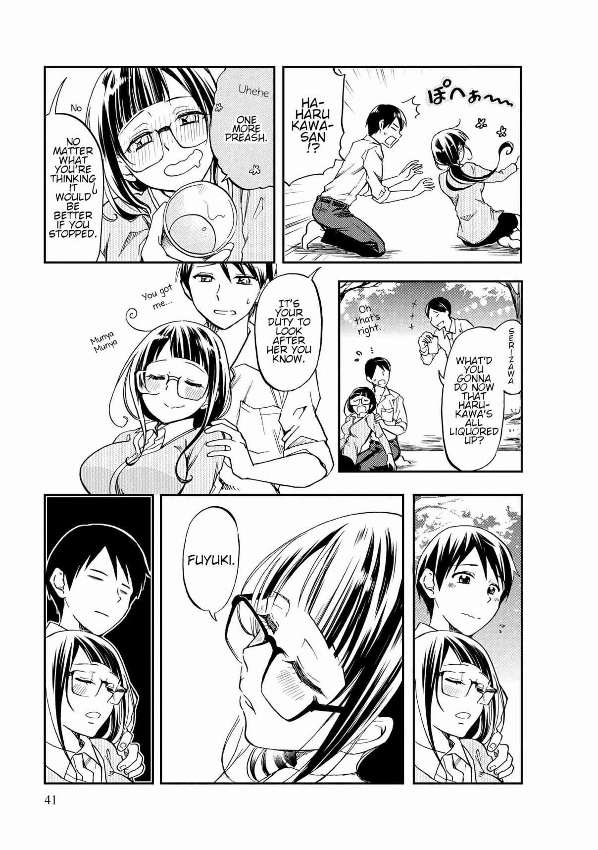 Harukawa san is Hungry Today Too. Vol. 1 Ch. 4 All You Can Eat At The Flower Viewing Party