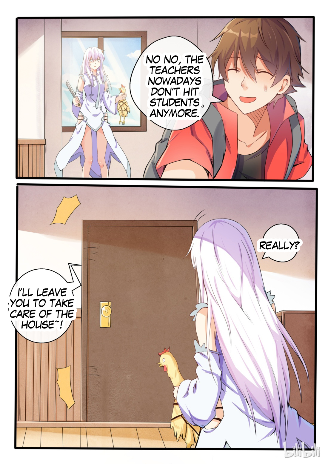 My Wife Is A Fox Spirit Ch. 3 Going to School