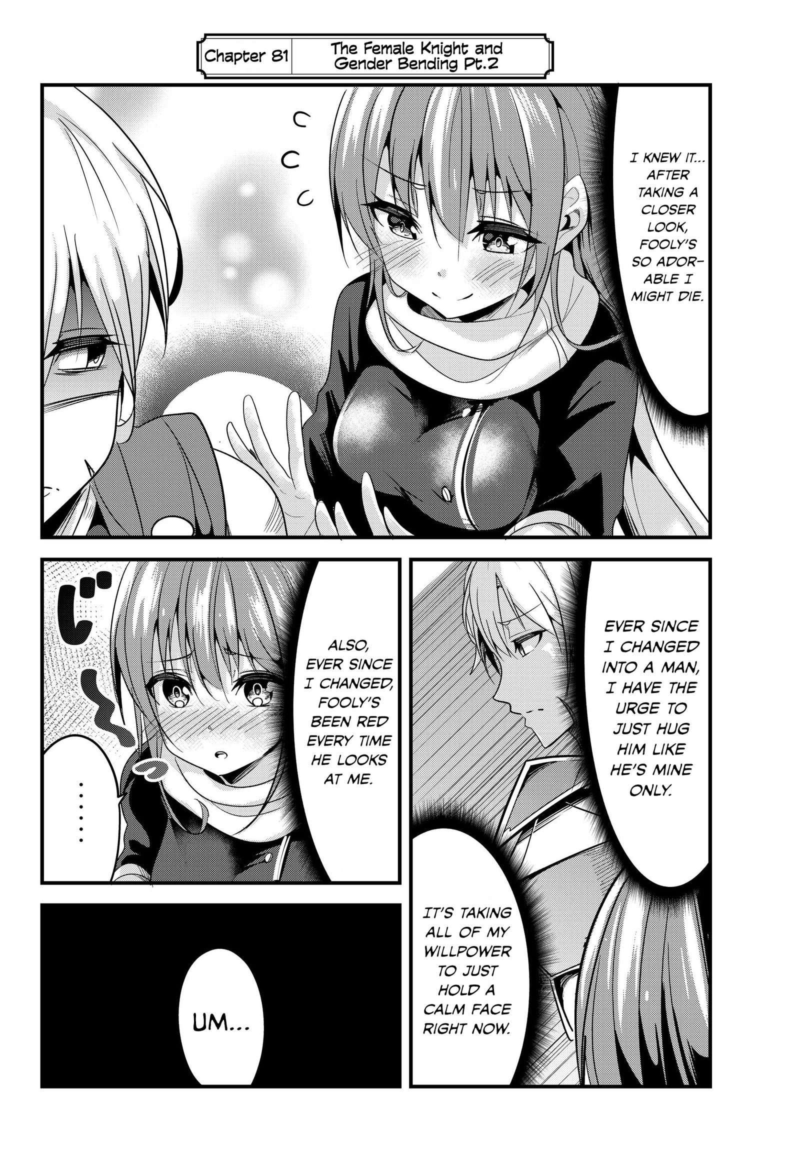 A Story About Treating a Female Knight Who Has Never Been Treated as a Woman as a Woman ch.81