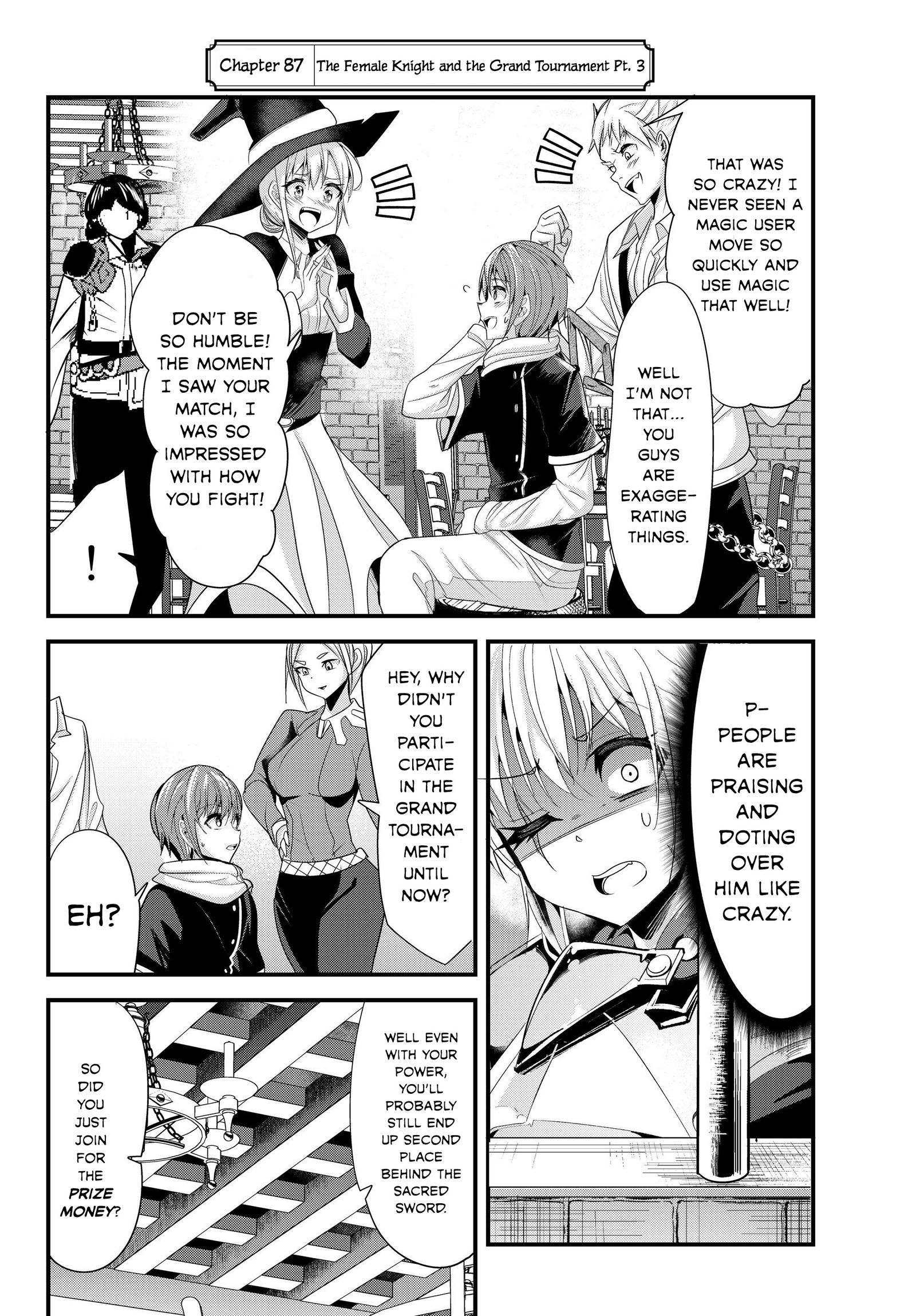 A Story About Treating a Female Knight Who Has Never Been Treated as a Woman as a Woman ch.87