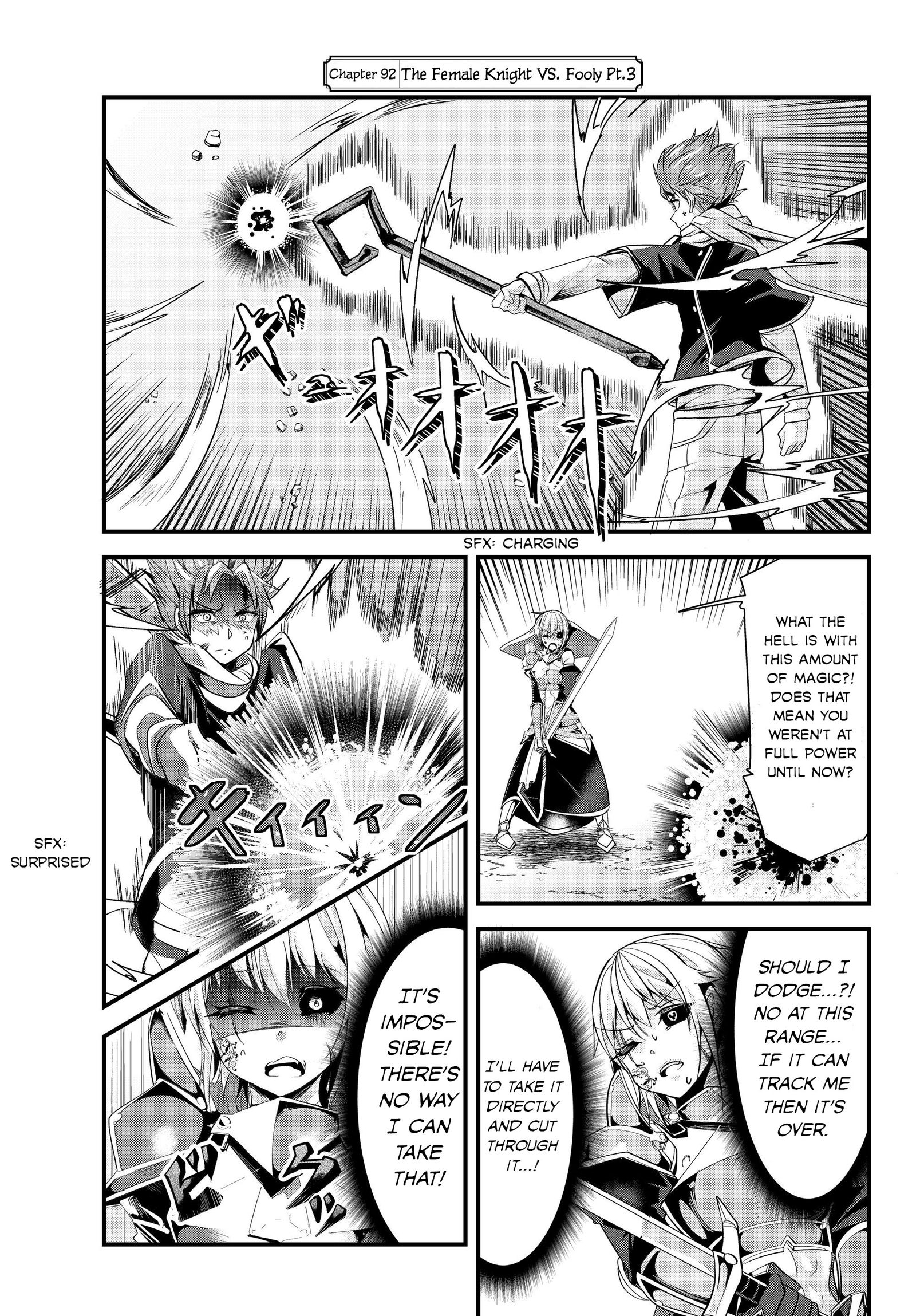A Story About Treating a Female Knight Who Has Never Been Treated as a Woman as a Woman ch.92