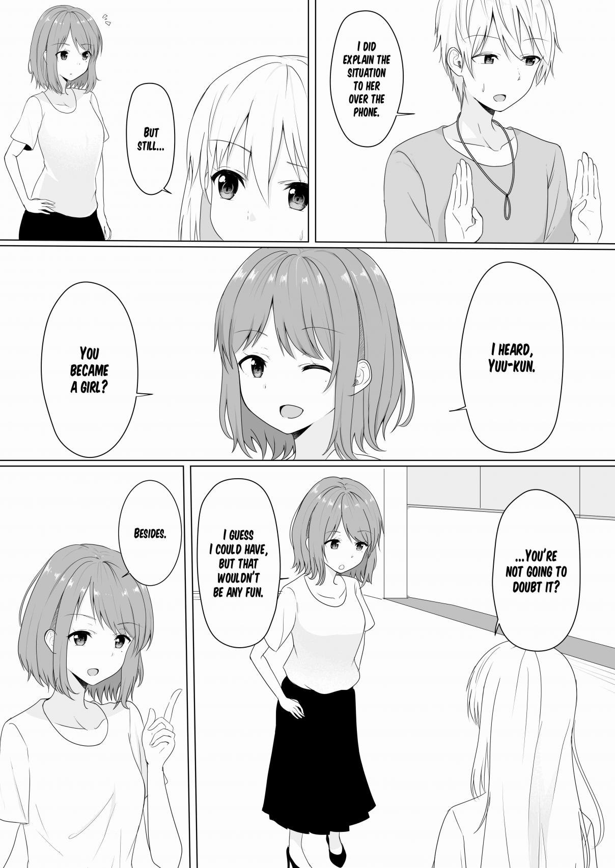 A Boy who Loves Genderswap got Genderswapped so He acts out His Ideal Genderswap Girl Ch. 3