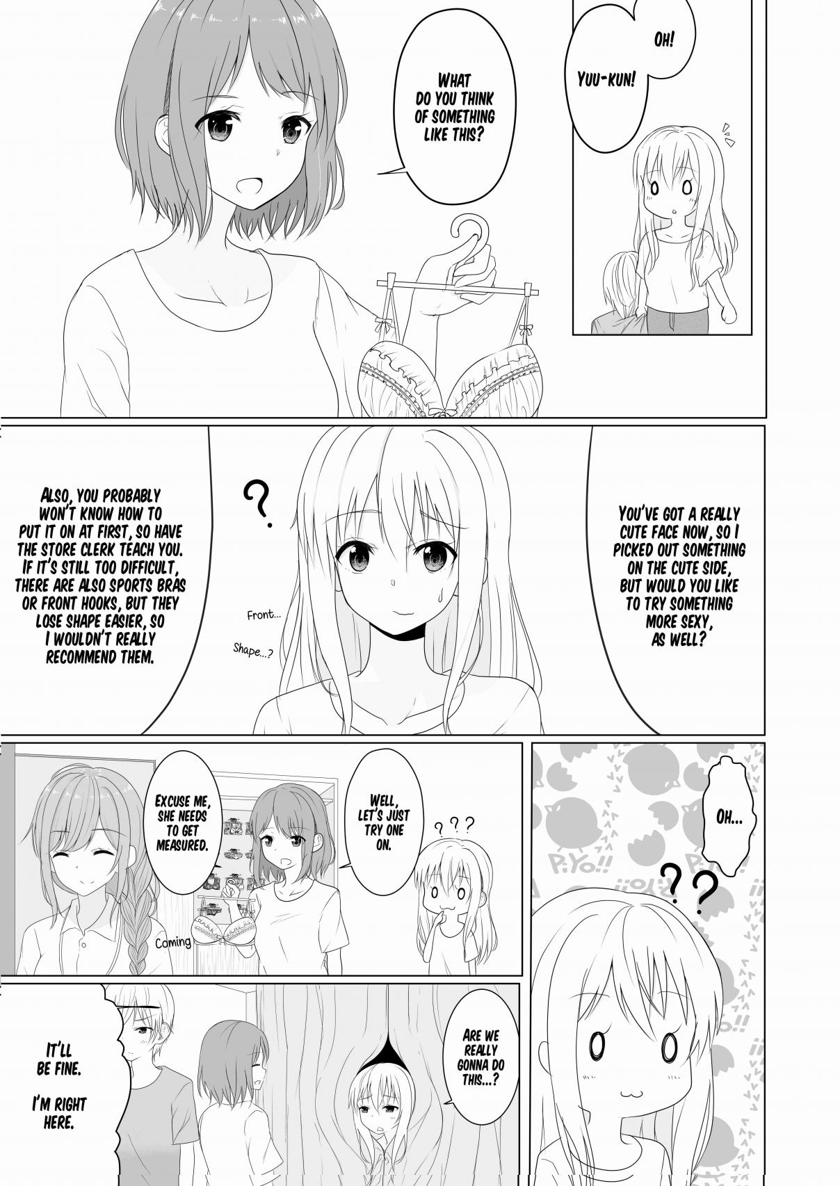 A Boy who Loves Genderswap got Genderswapped so He acts out His Ideal Genderswap Girl Ch. 4