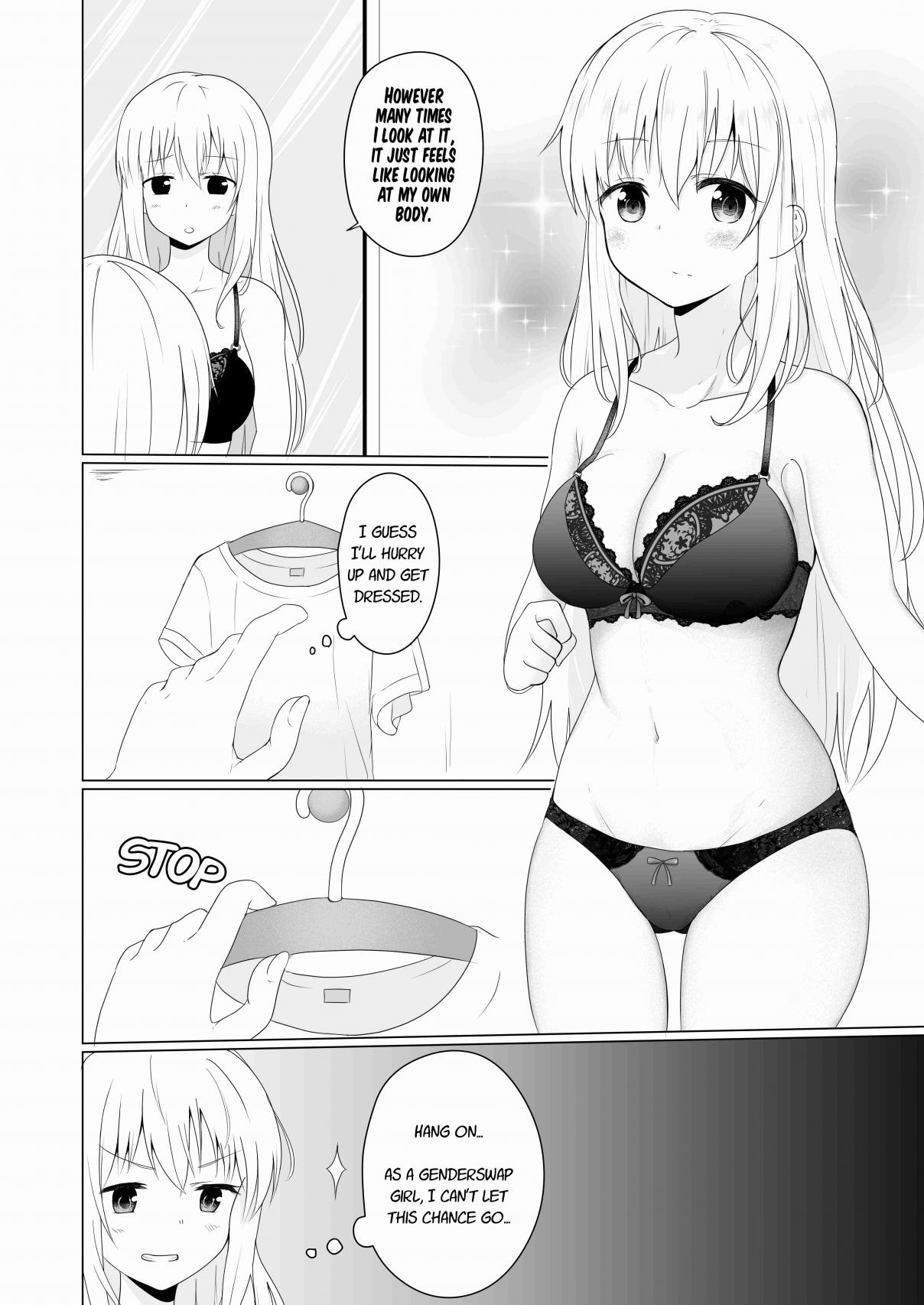 A Boy who Loves Genderswap got Genderswapped so He acts out His Ideal Genderswap Girl Ch. 5