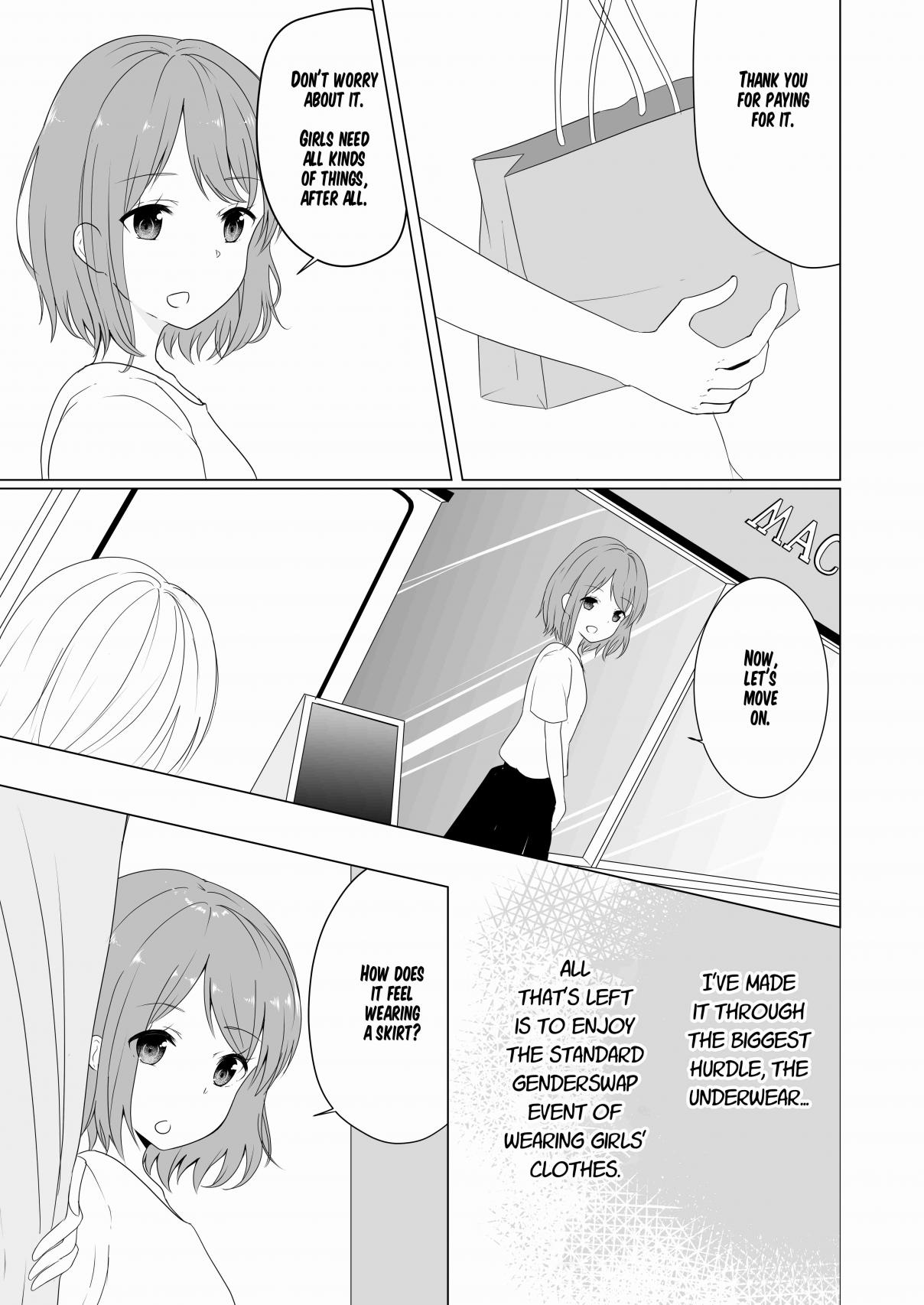 A Boy who Loves Genderswap got Genderswapped so He acts out His Ideal Genderswap Girl Ch. 6
