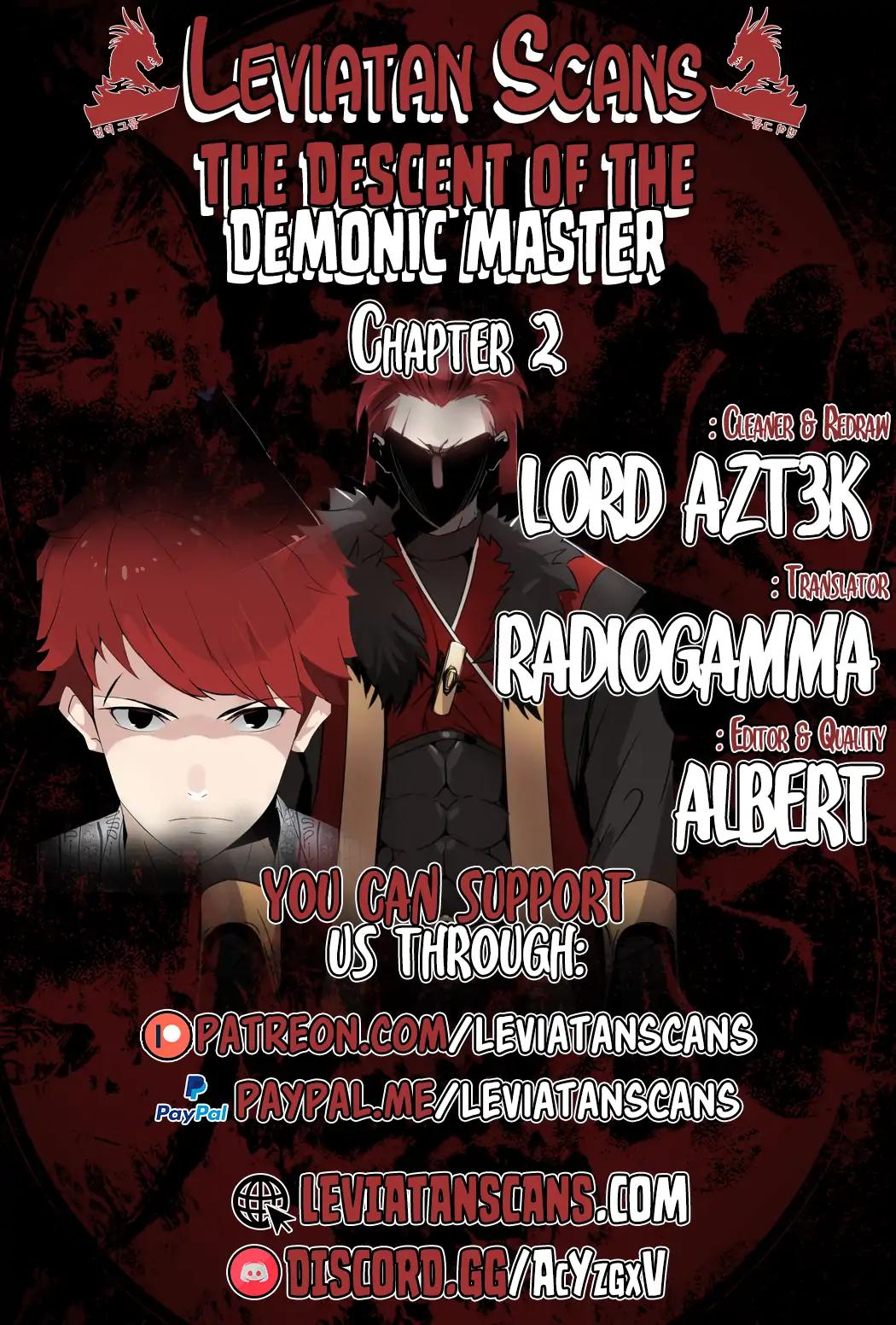 The Descent of the Demonic Master Chapter 2