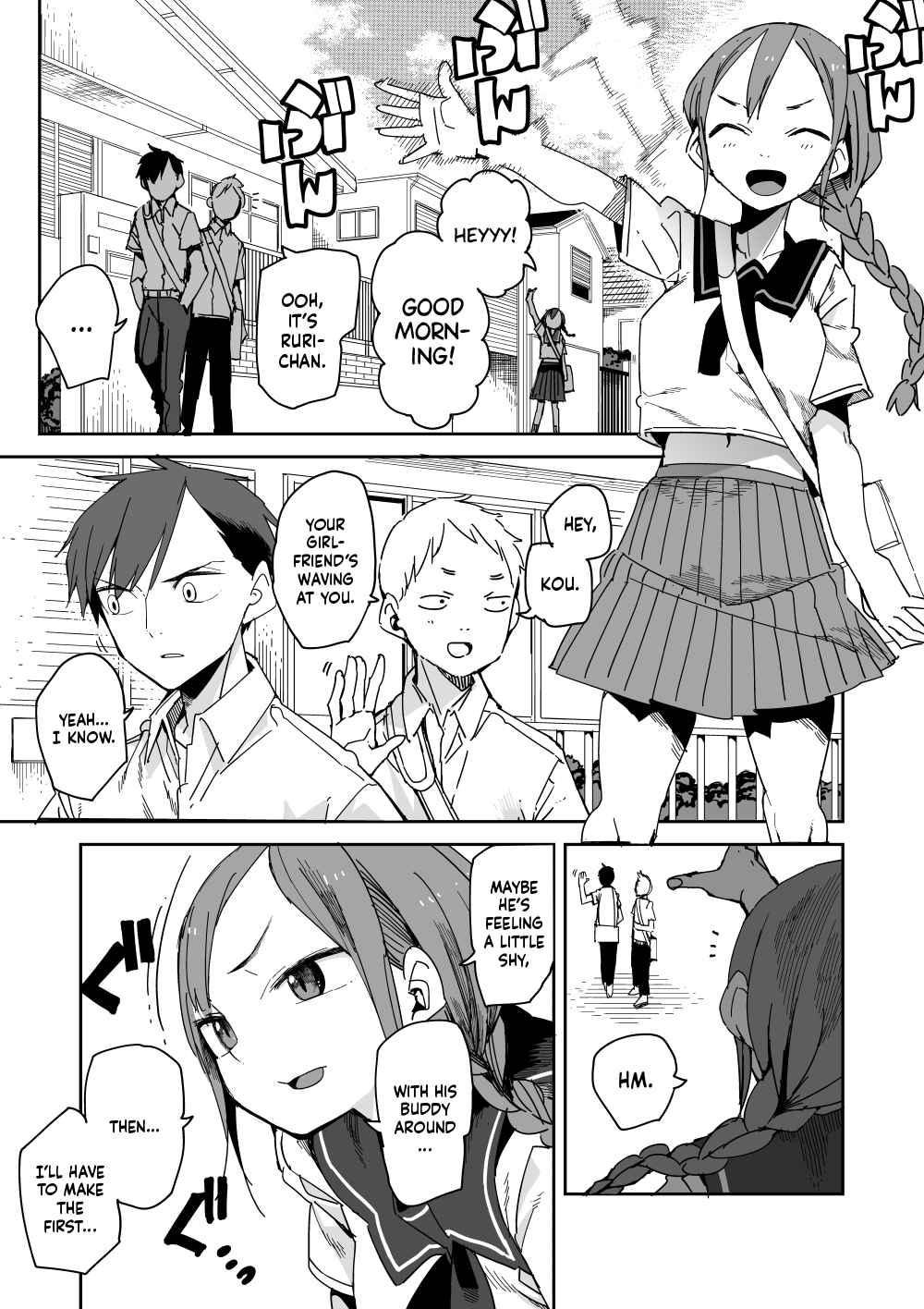 Morning Routine of Couples in Action Manga Oneshot