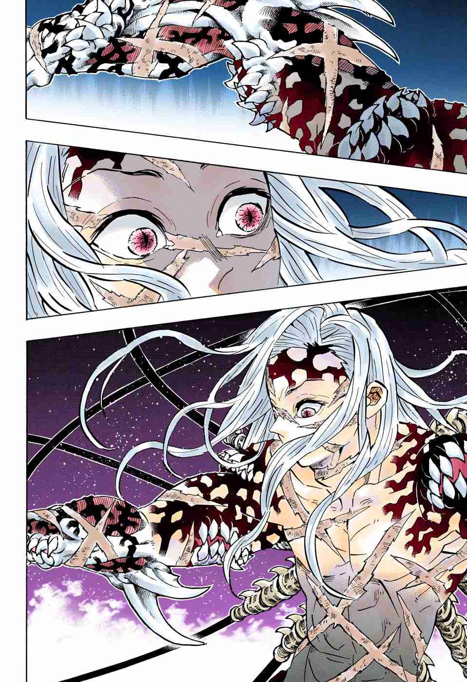 Kimetsu no Yaiba Digital Colored Comics Ch. 194 Scorching Wounds