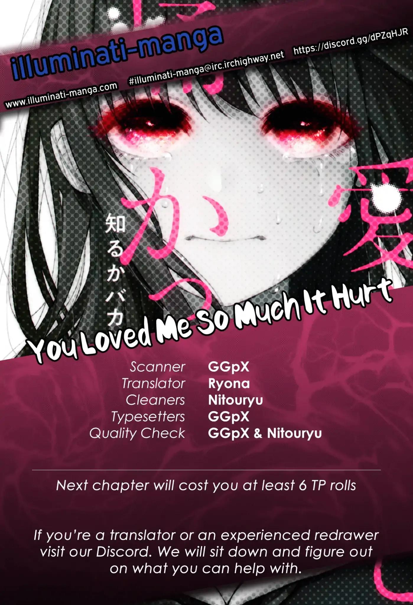 You Loved Me So Much It Hurt Vol.3 Chapter 16: