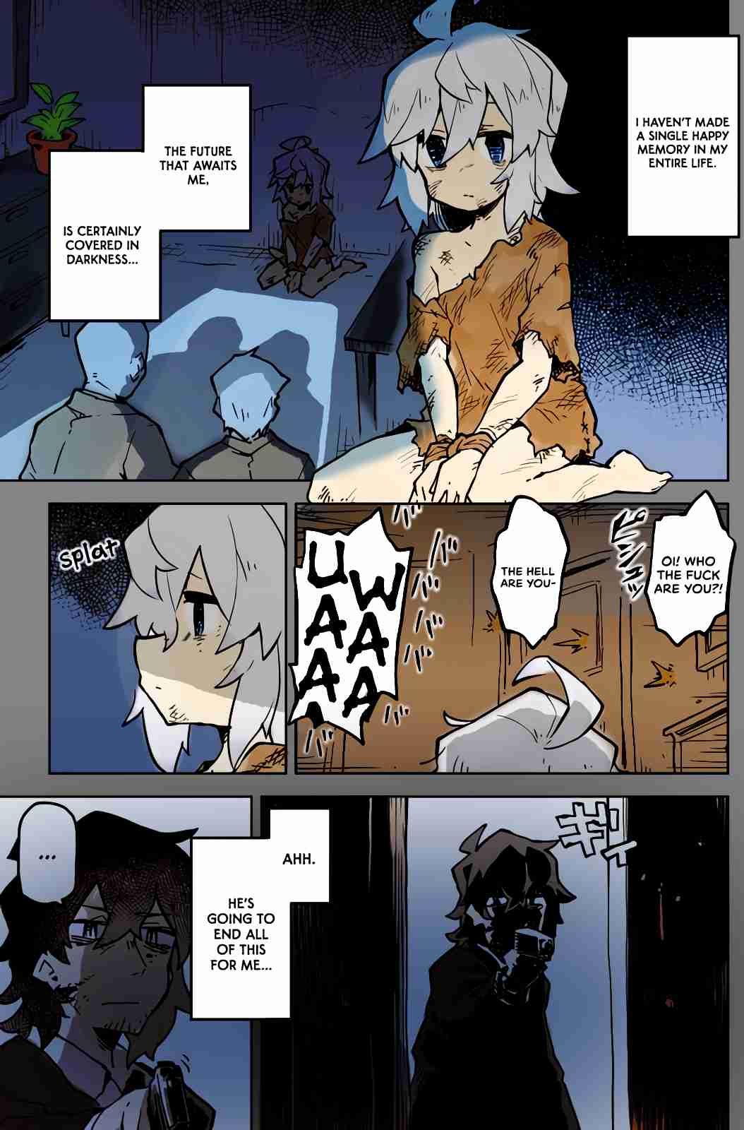 The Story of a Terrifying Hitman and a Little Girl (Fan Colored) Ch. 1