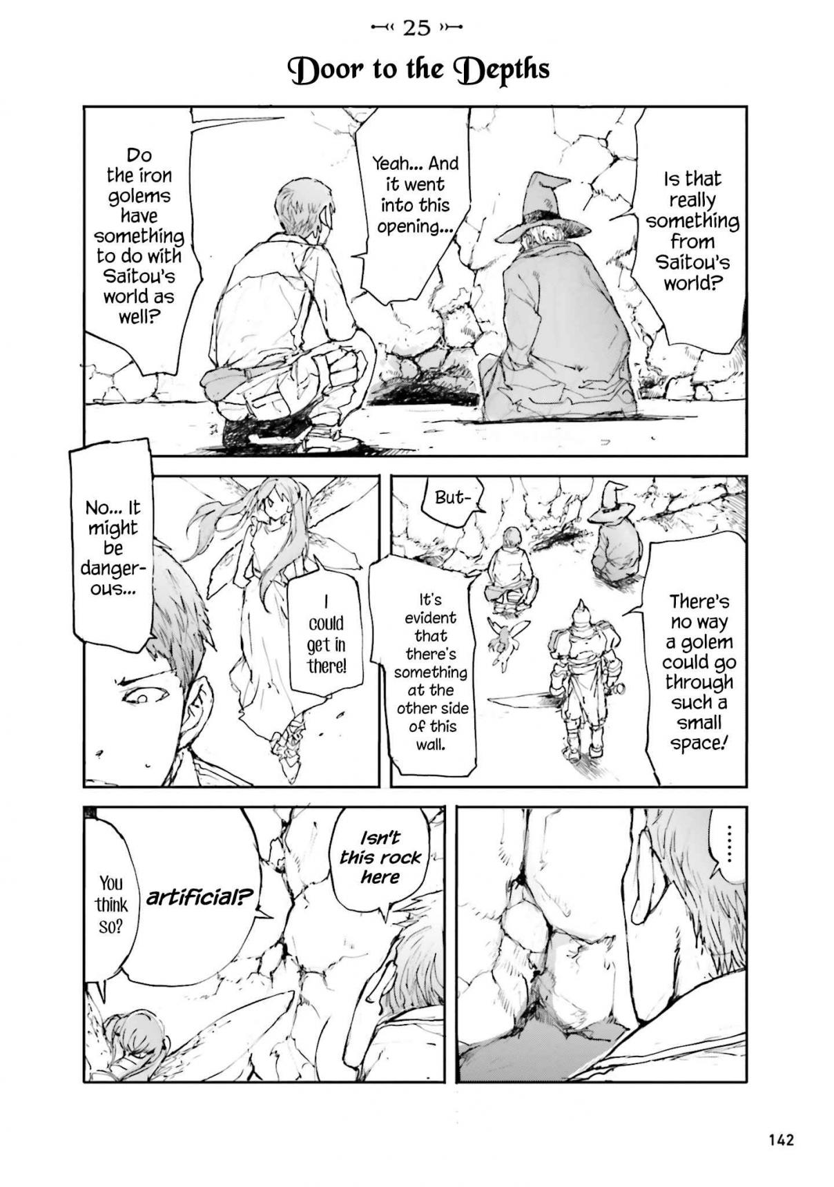 Handyman Saitou In Another World Ch. 25 Door to the Depths