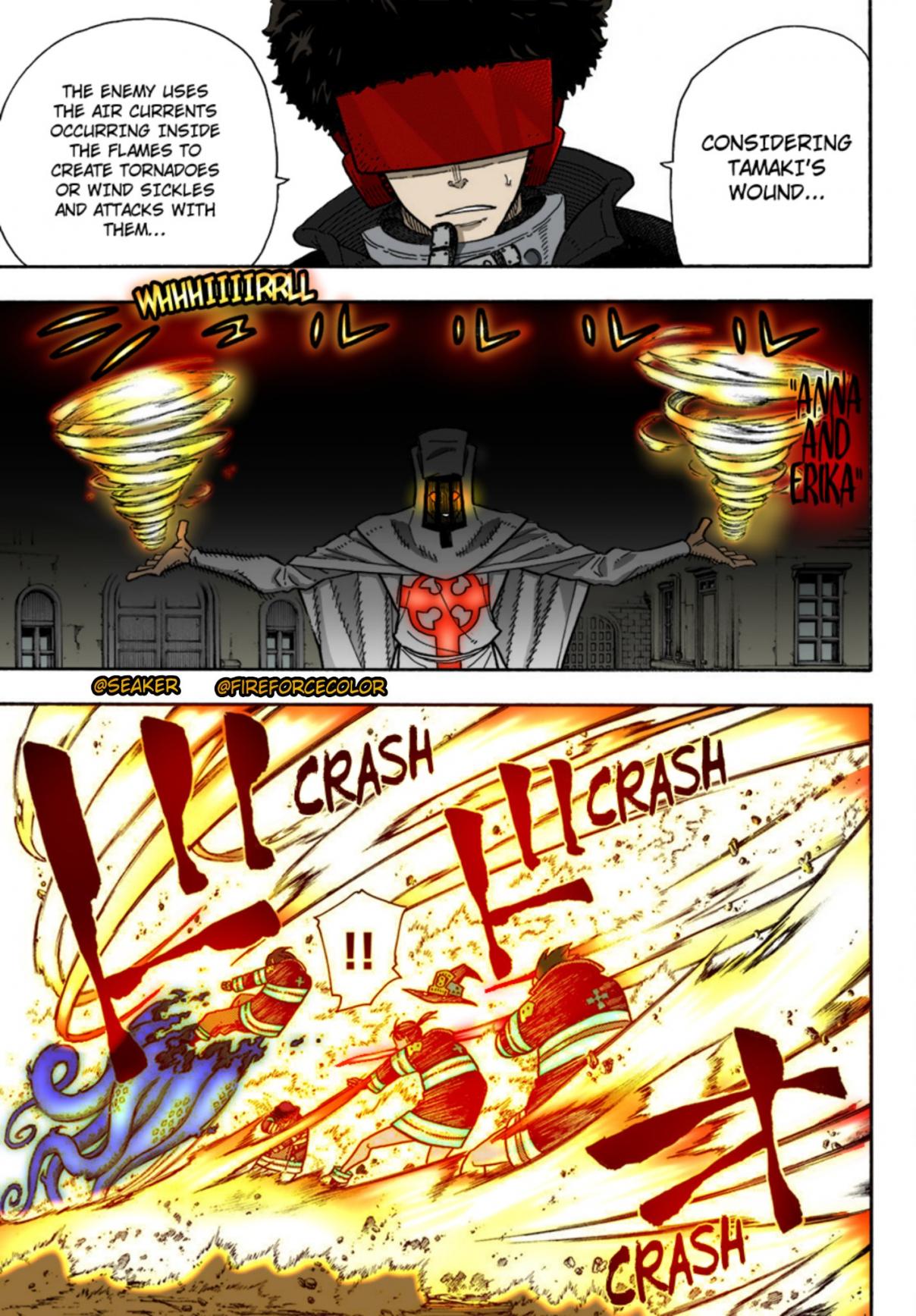 Enen no Shouboutai (Fan Colored) Ch. 186 A Chance Meeting With an Old Enemy