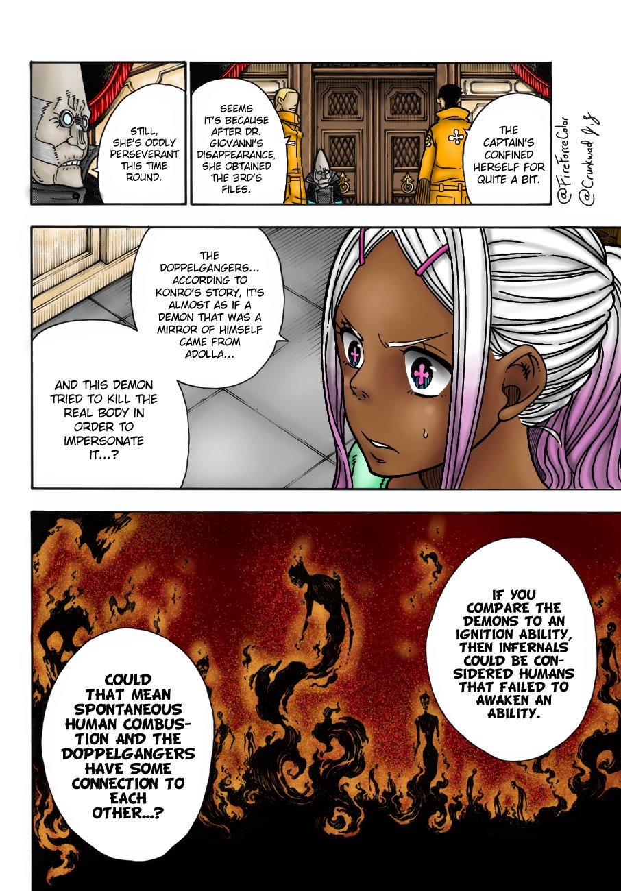 Enen no Shouboutai (Fan Colored) Ch. 190 The Mighty One