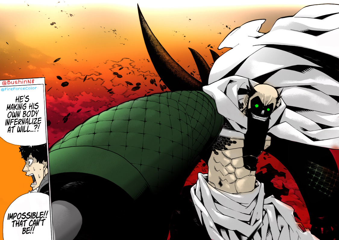 Enen no Shouboutai (Fan Colored) Ch. 190 The Mighty One