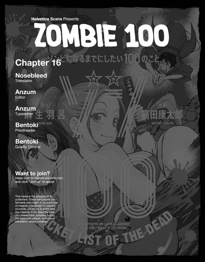 Zombie 100 ~Zombie ni Naru Made ni Shitai 100 no Koto~ Ch. 16 Hometown of the Dead 2
