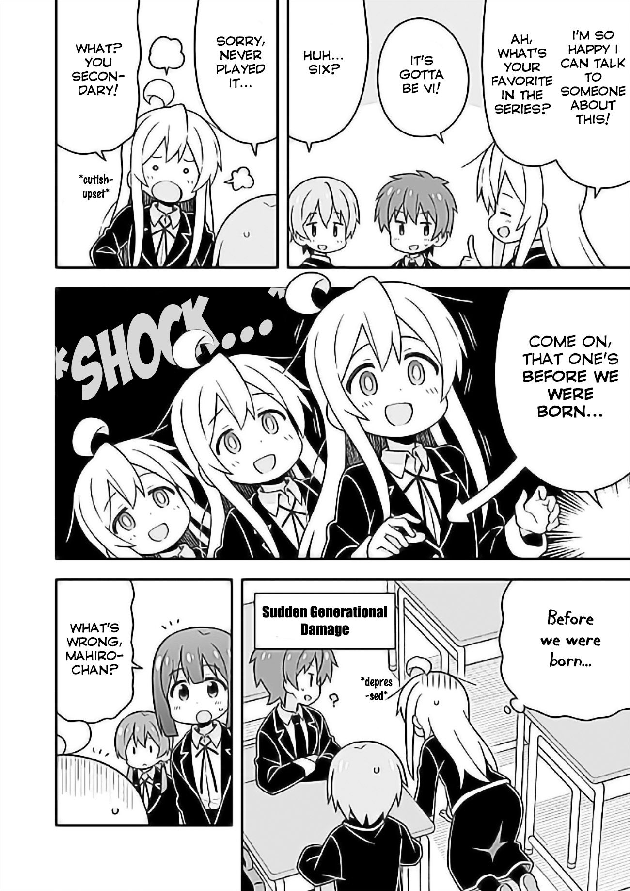 Onii chan is Done For! Vol. 3 Ch. 24 Mahiro and Common Interests