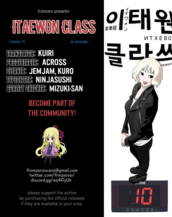 Itaewon Class Chap 10