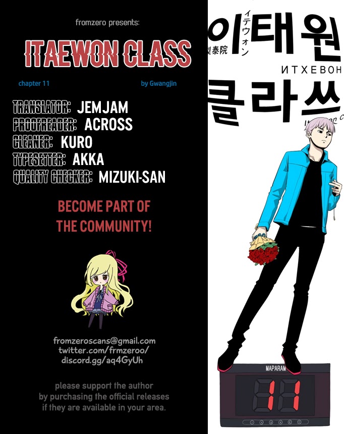 Itaewon Class Chap 11