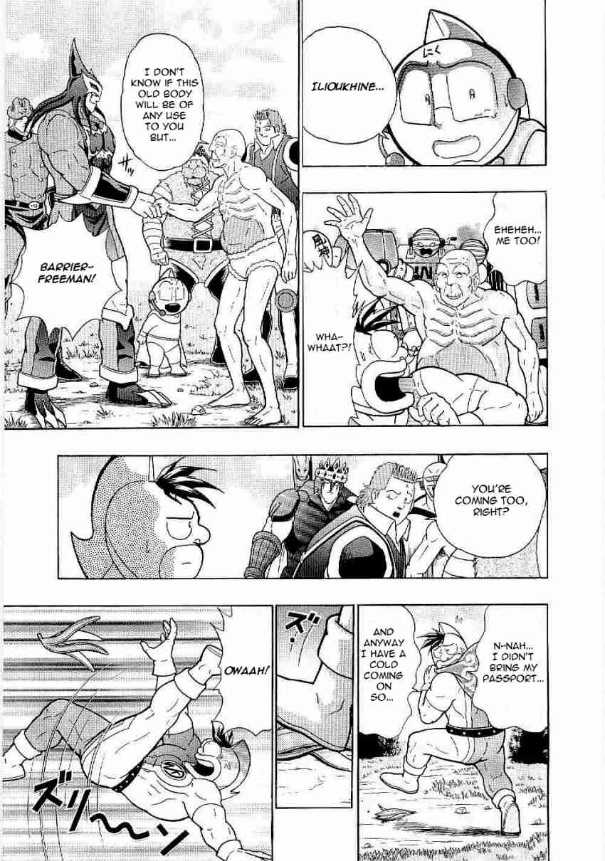 Kinnikuman Nisei: Ultimate Choujin Tag Vol. 1 Ch. 9 Who Will Be the Challengers On This Unprecedented Trip Back in Time?!