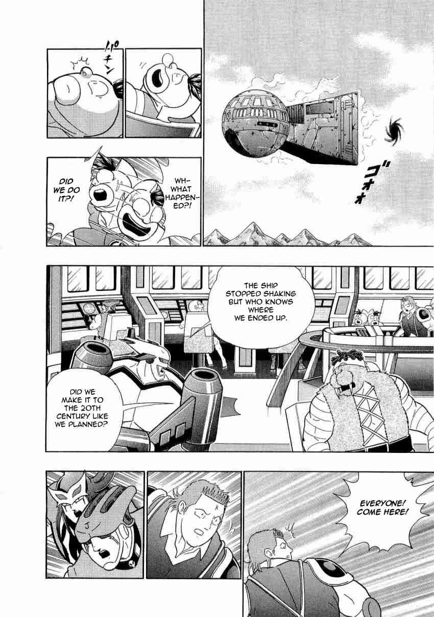 Kinnikuman Nisei: Ultimate Choujin Tag Vol. 2 Ch. 12 Charge Into the Past, Messengers From the 21st Century!!
