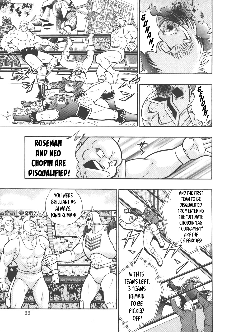 Kinnikuman Nisei: Ultimate Choujin Tag Vol. 4 Ch. 38 Win the Free for all With "The Ultimate Finisher"!