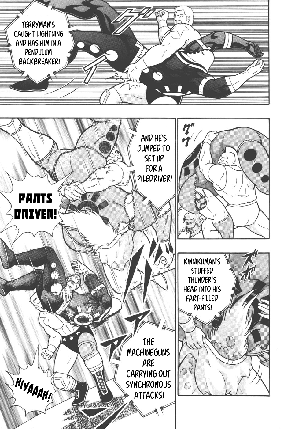 Kinnikuman Nisei: Ultimate Choujin Tag Vol. 4 Ch. 41 Mantaro's Partner, The "Unpredictable Man"!?