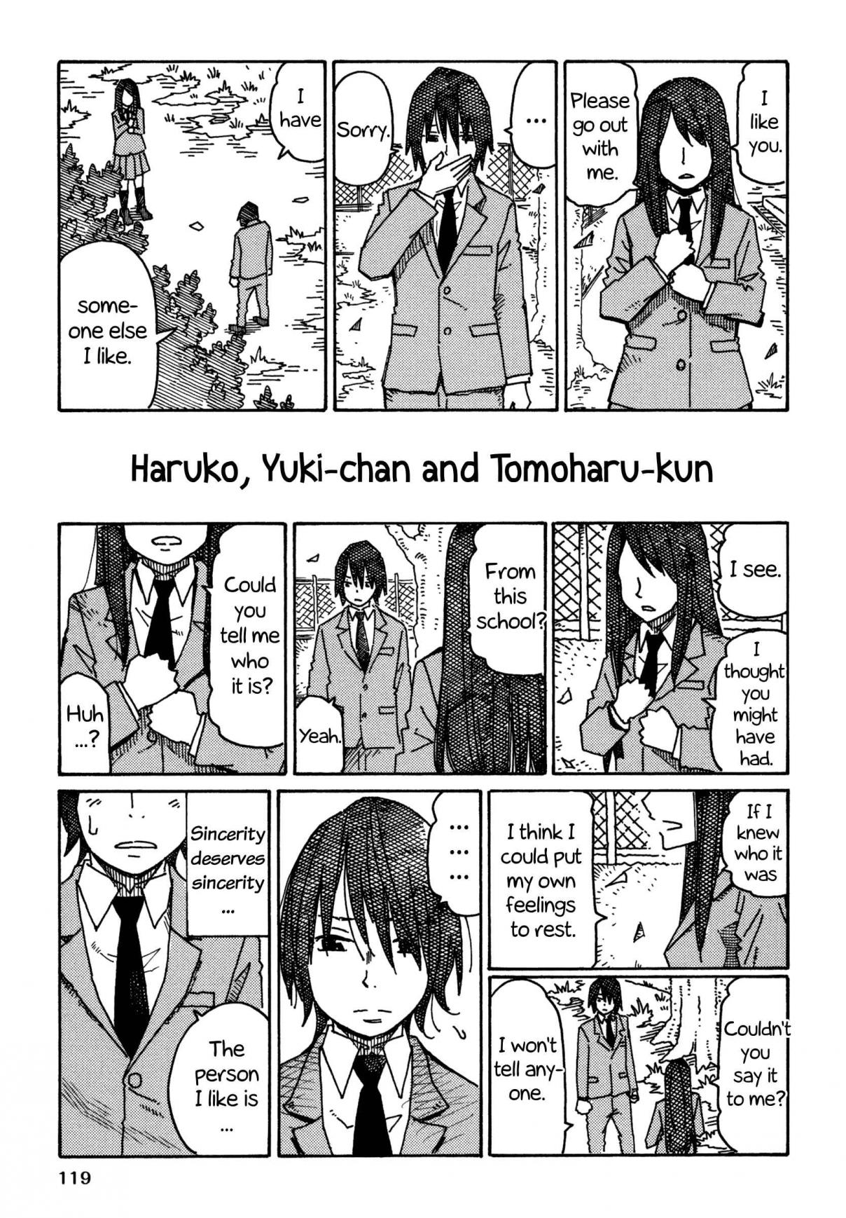 Hatarakanai Futari Vol. 9 Ch. 542.2 Haruko, Yuki chan and Tomoharu kun