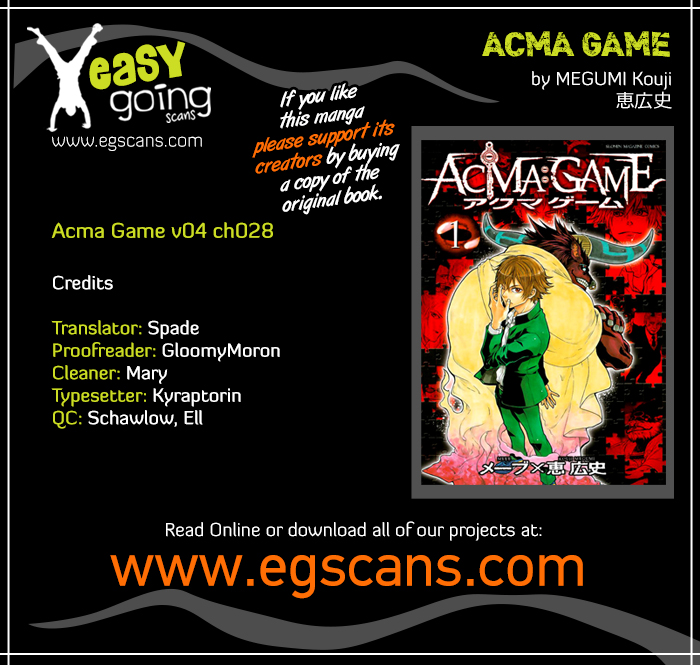 Acma:Game Vol. 4 Ch. 28 Resolution