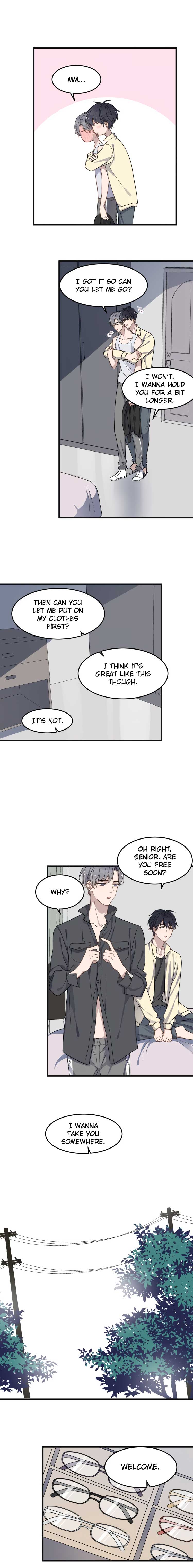 Too Close Ch. 62 Do you need to be so shy when changing?