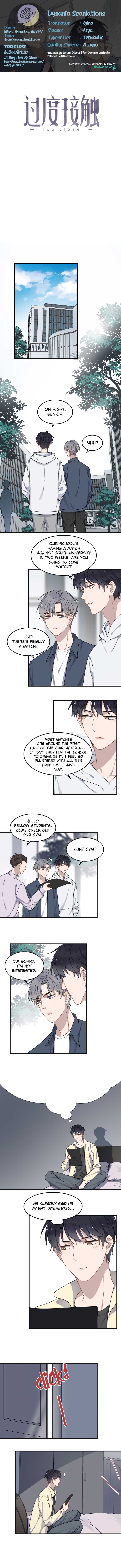 Too Close Ch. 62 Do you need to be so shy when changing?