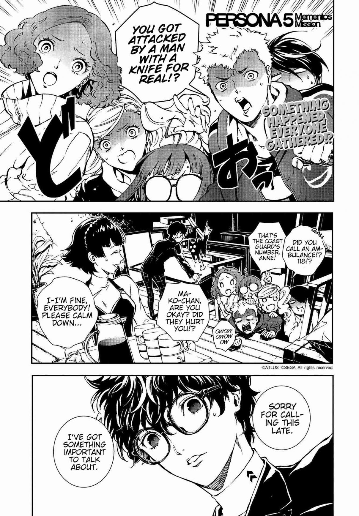 Persona 5 Mementos Mission Vol. 2 Ch. 11 In the Black of Night
