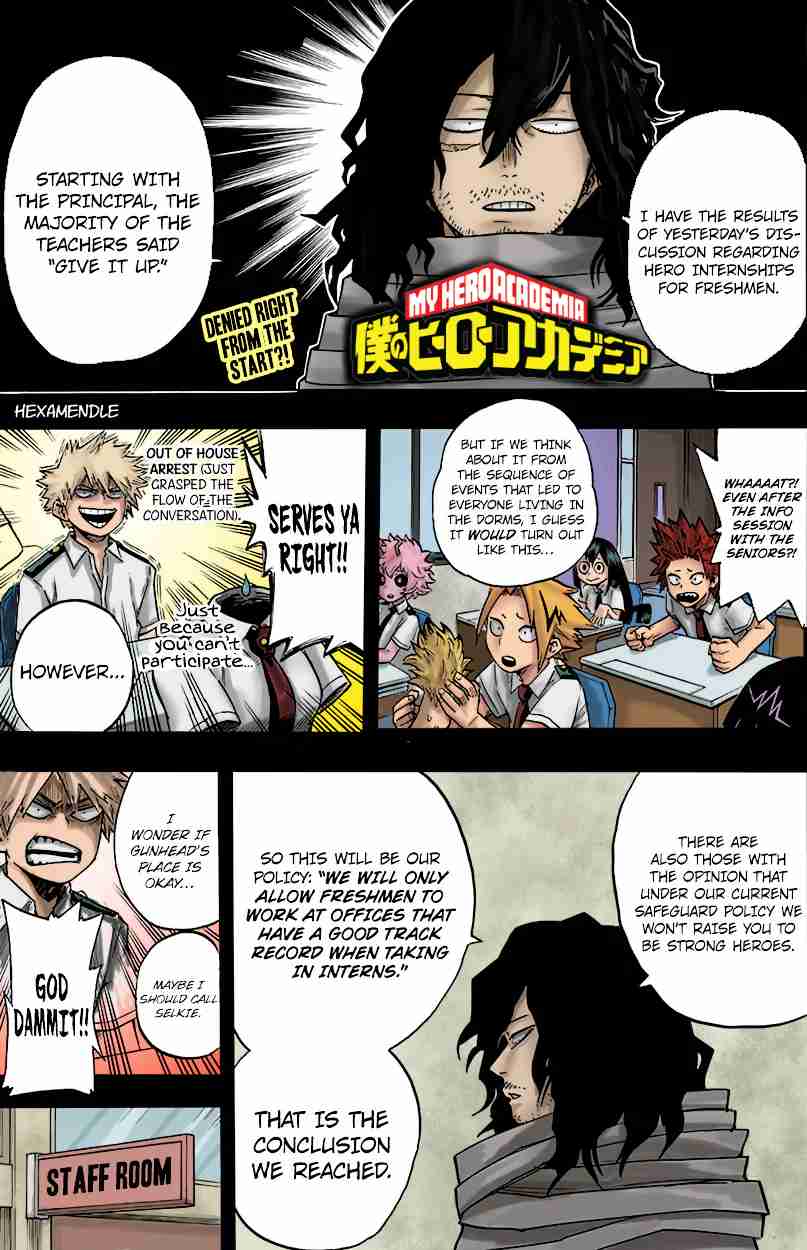 My Hero Academia (Fan Colored) Vol. 14 Ch. 126 Open Up, World