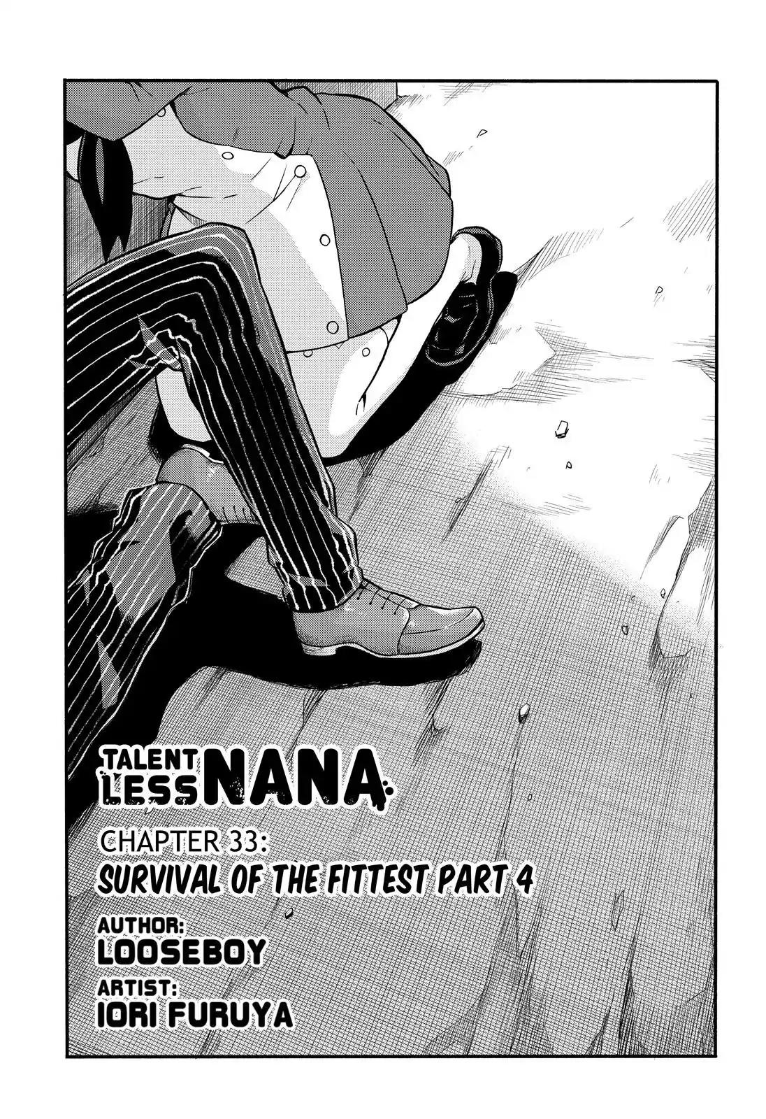 Talentless Nana Vol.5 Chapter 33:
