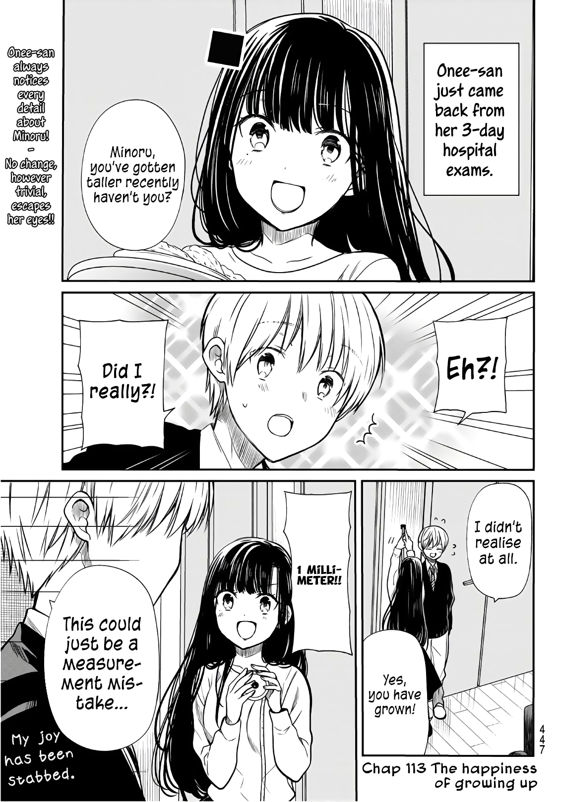 The Story Of An Onee-San Who Wants To Keep A High School Boy Vol.5 Chapter 113